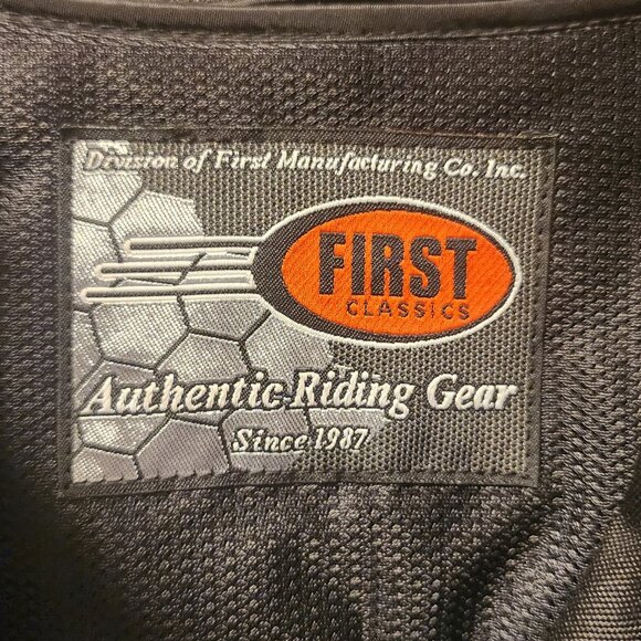 Leather Motorcycle jacket - Picture 3 of 3